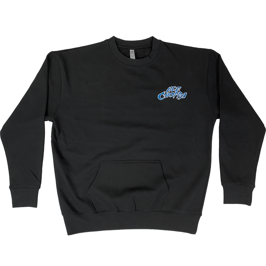 NLE Choppa "Logo" Pocket Crewneck Sweatshirt
