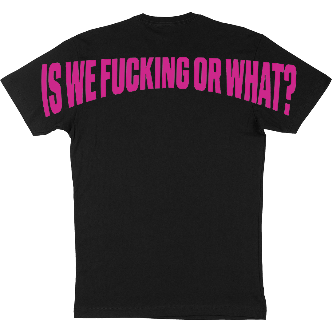 "IWFOW?" T-Shirt Black