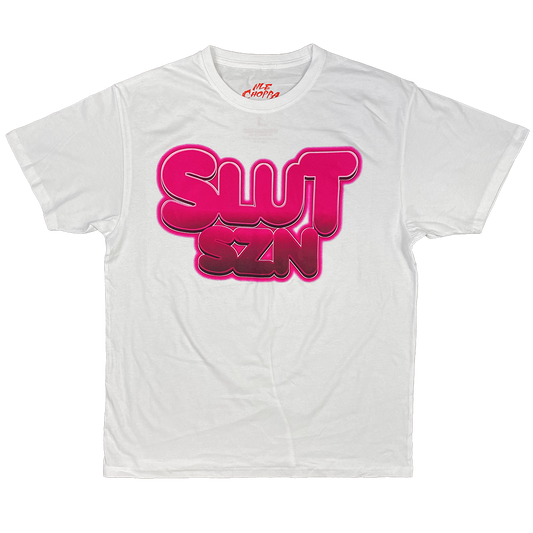 "Slut Szn" T-Shirt in White
