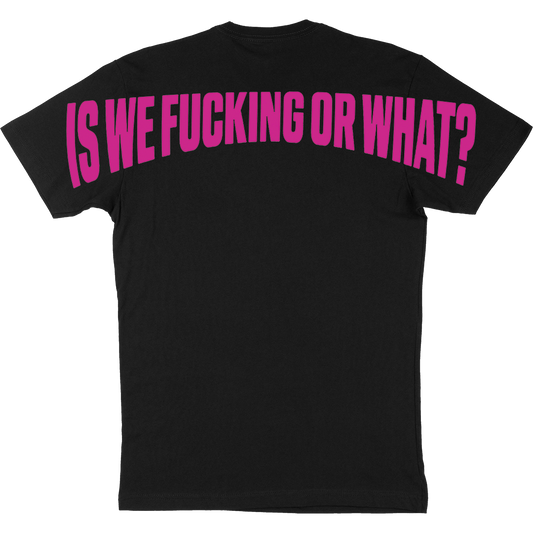 "IWFOW?" T-Shirt Black