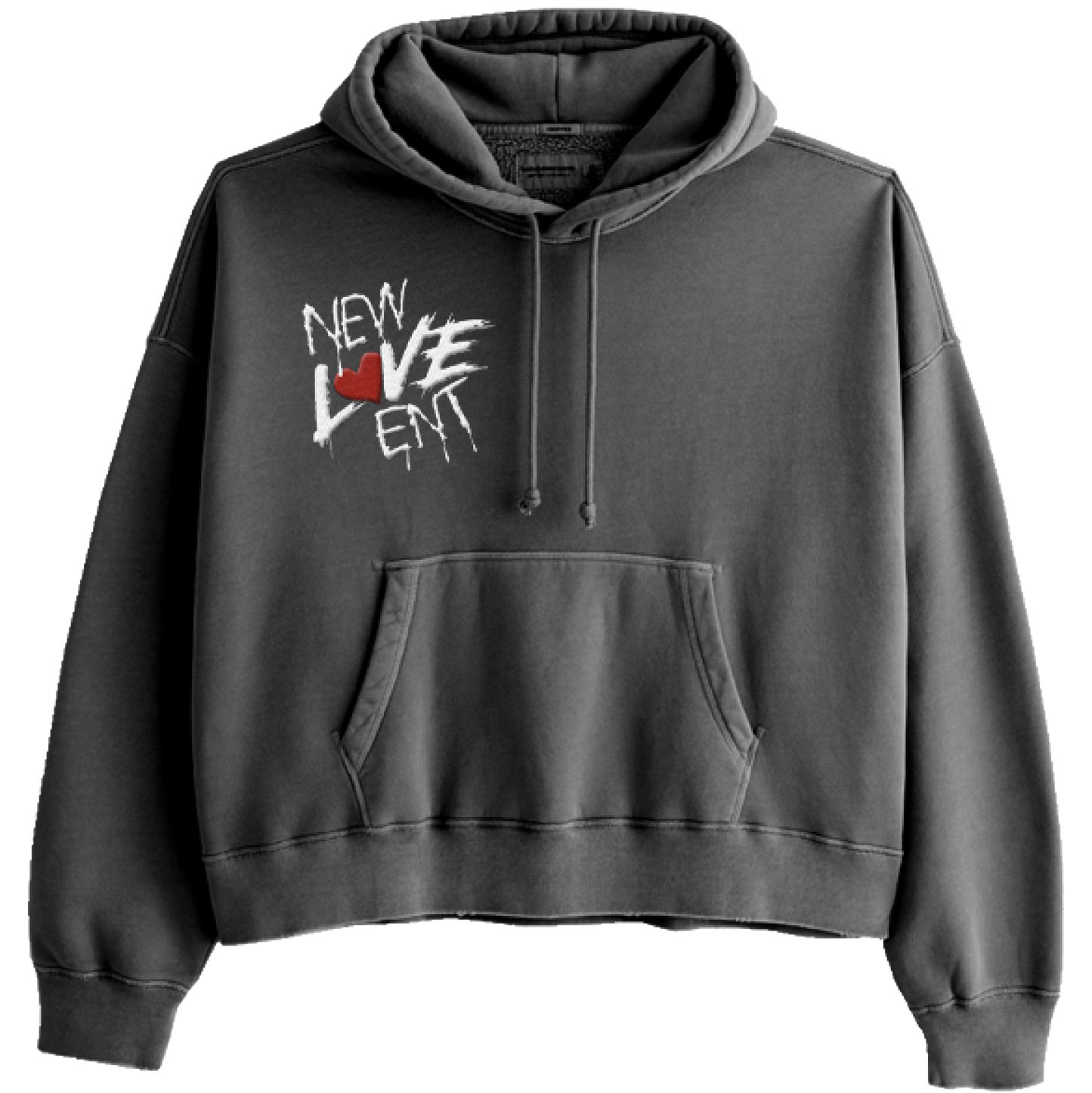 NEW LOVE ENT Crop Hoodie